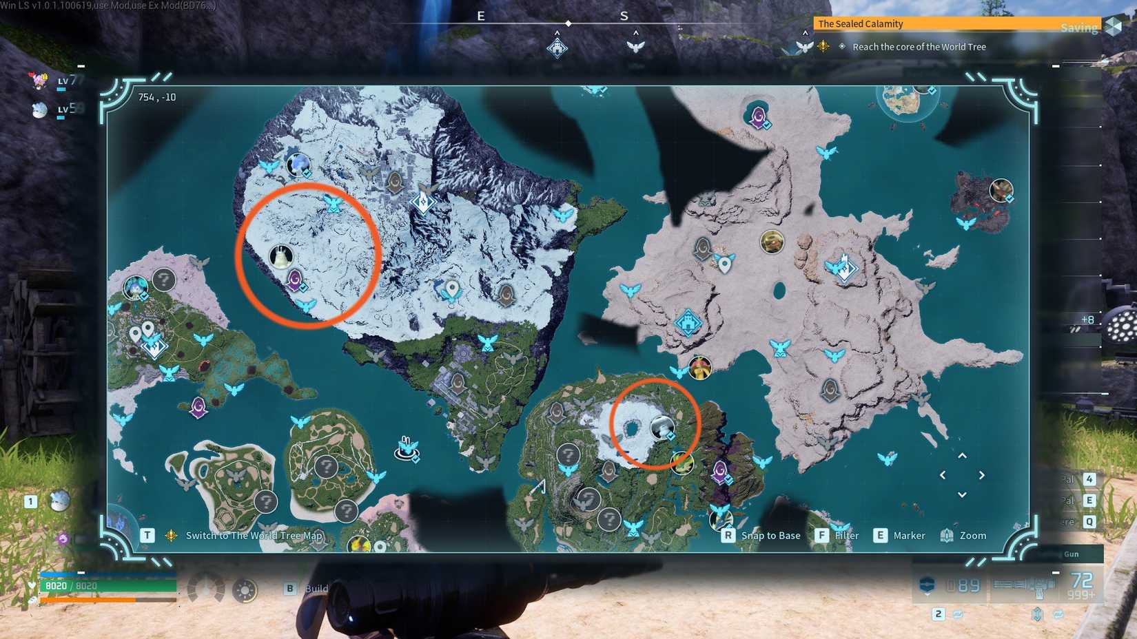 Palworld Sibelyx Location