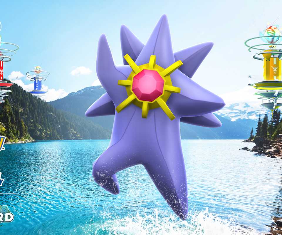 Pokemon GO Mega Starmie Official