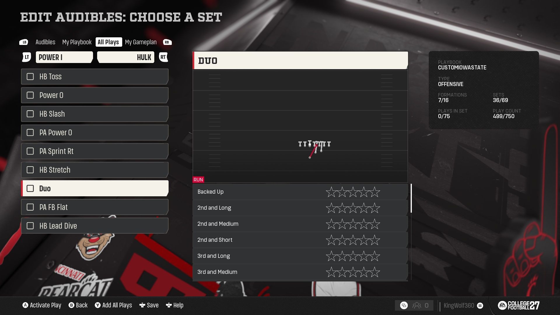 All Offensive Formations Explained in College Football 27