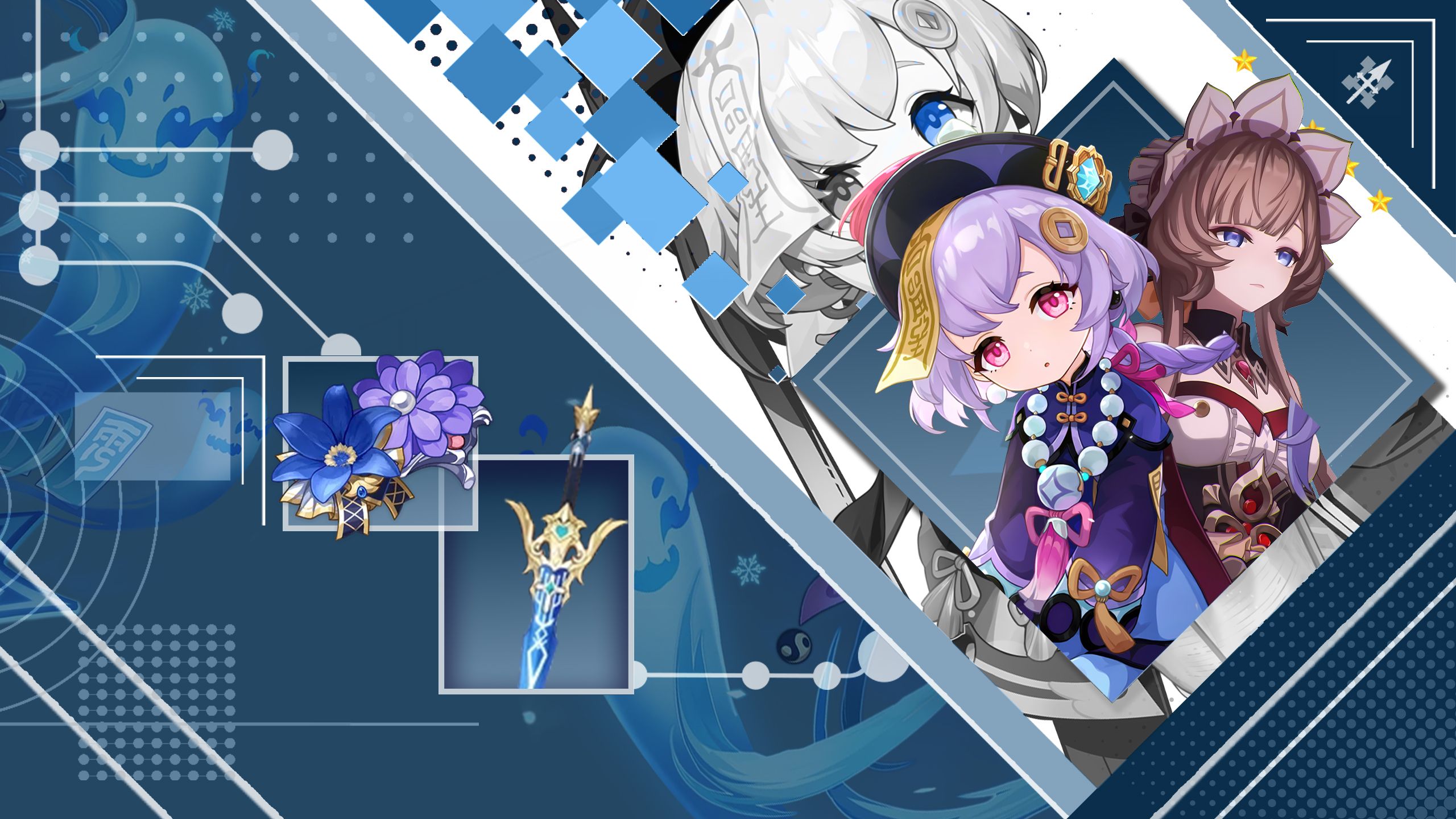 Doing a build for Qiqi Stellar - Genshin Impact