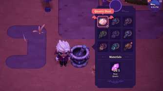quartz dust recipe moonlight peaks