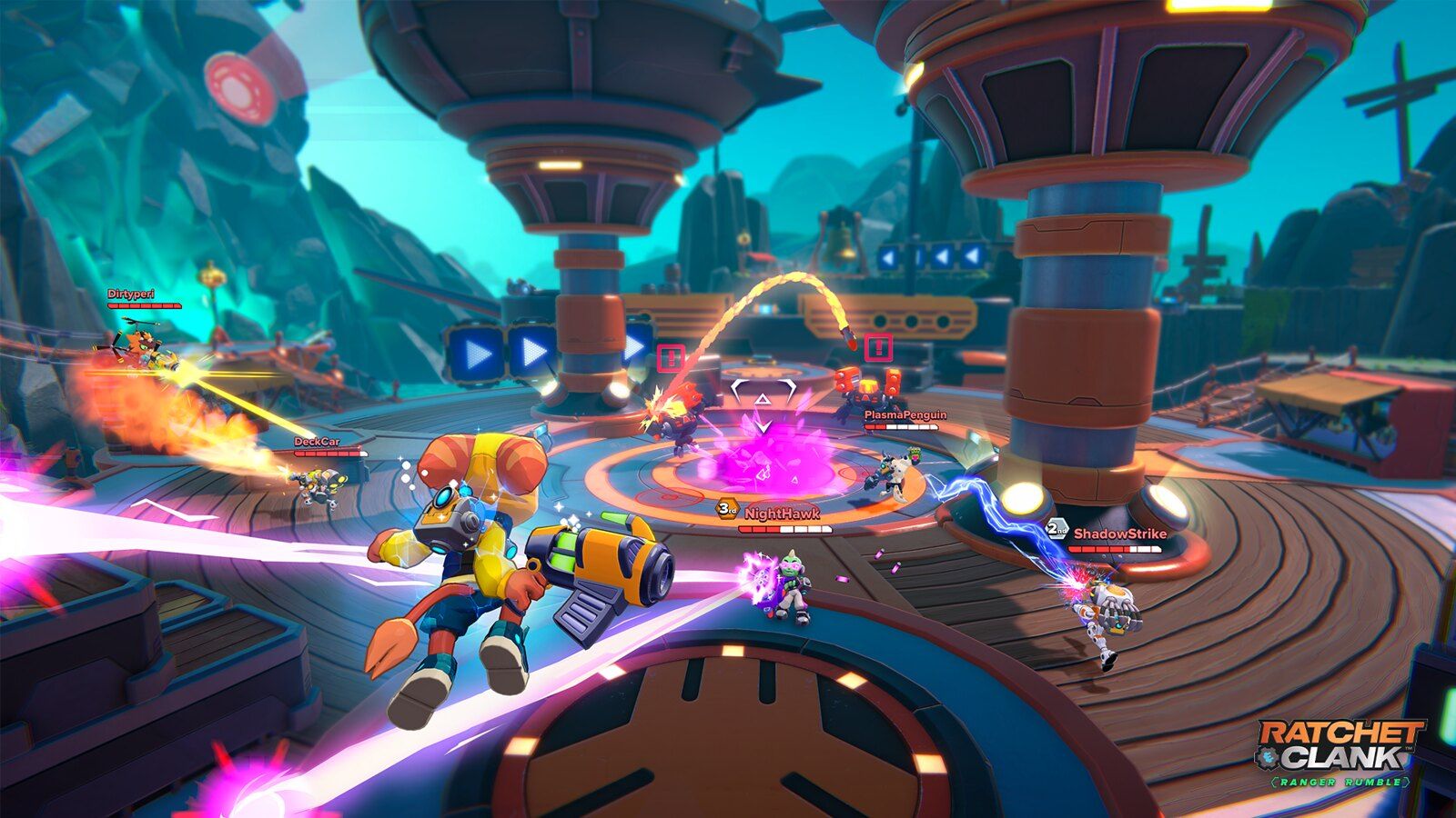 ratchet and clank ranger rumble press screenshot 2