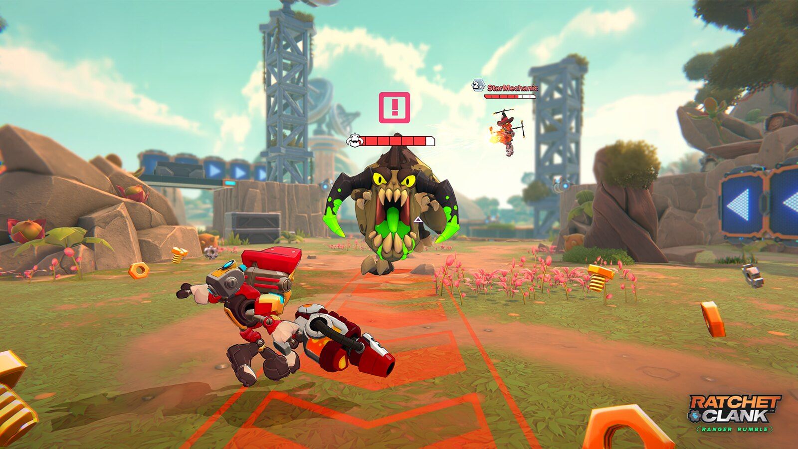 ratchet and clank ranger rumble press screenshot 4