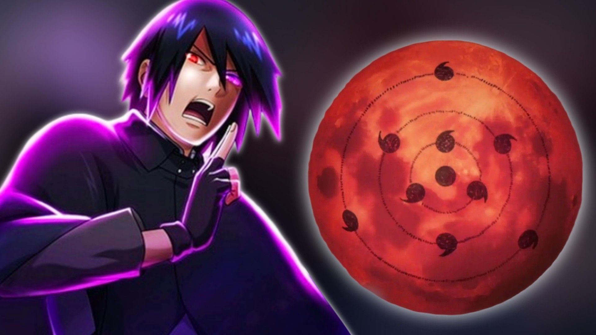 Image of Sasuke Uchiha with Rinnegan in Boruto