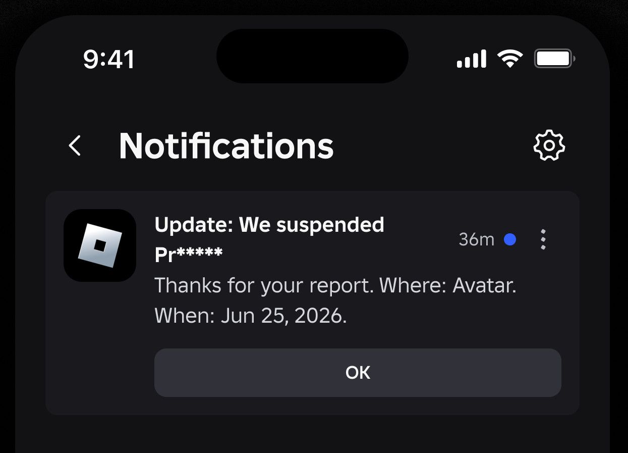 Roblox Reveals Improvements to In-Game Reporting Tools