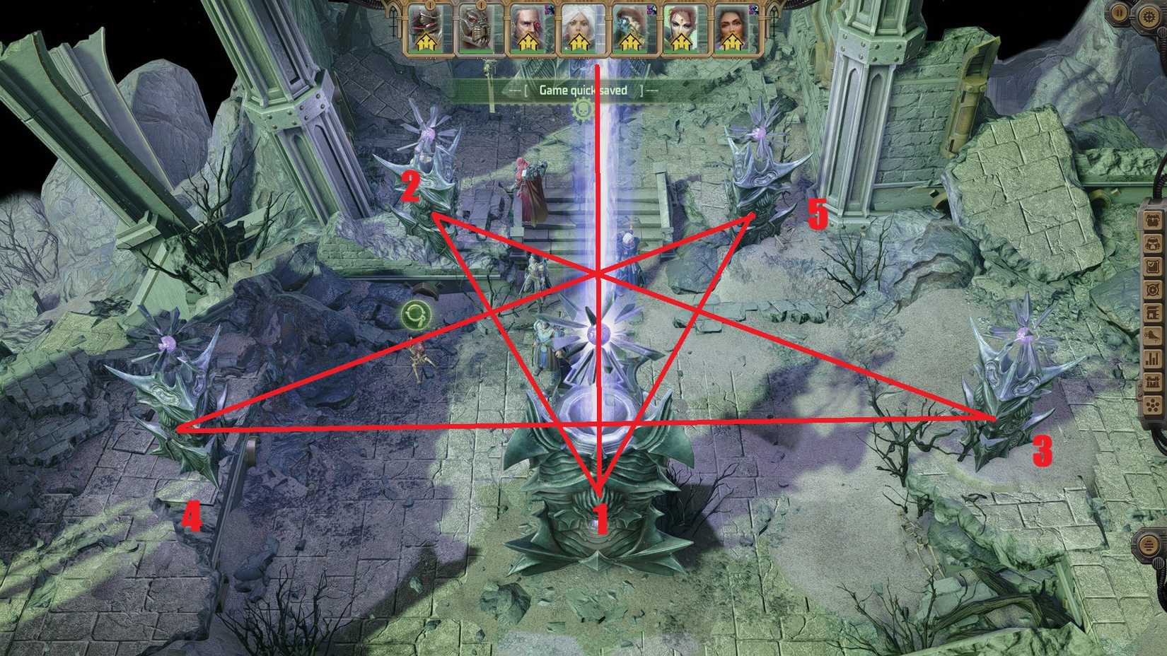 Rogue Trader Unidentified Ruins Pattern 1