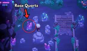 rose quartz location moonlight peaks