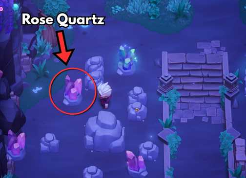 rose quartz location moonlight peaks