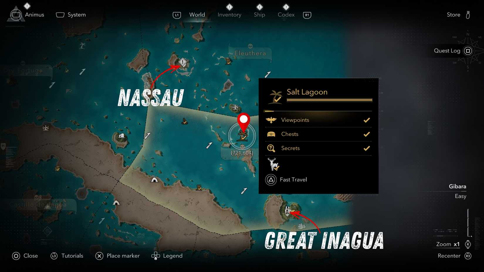 Salt Lagoon Island Location AC Black Flag Resynced