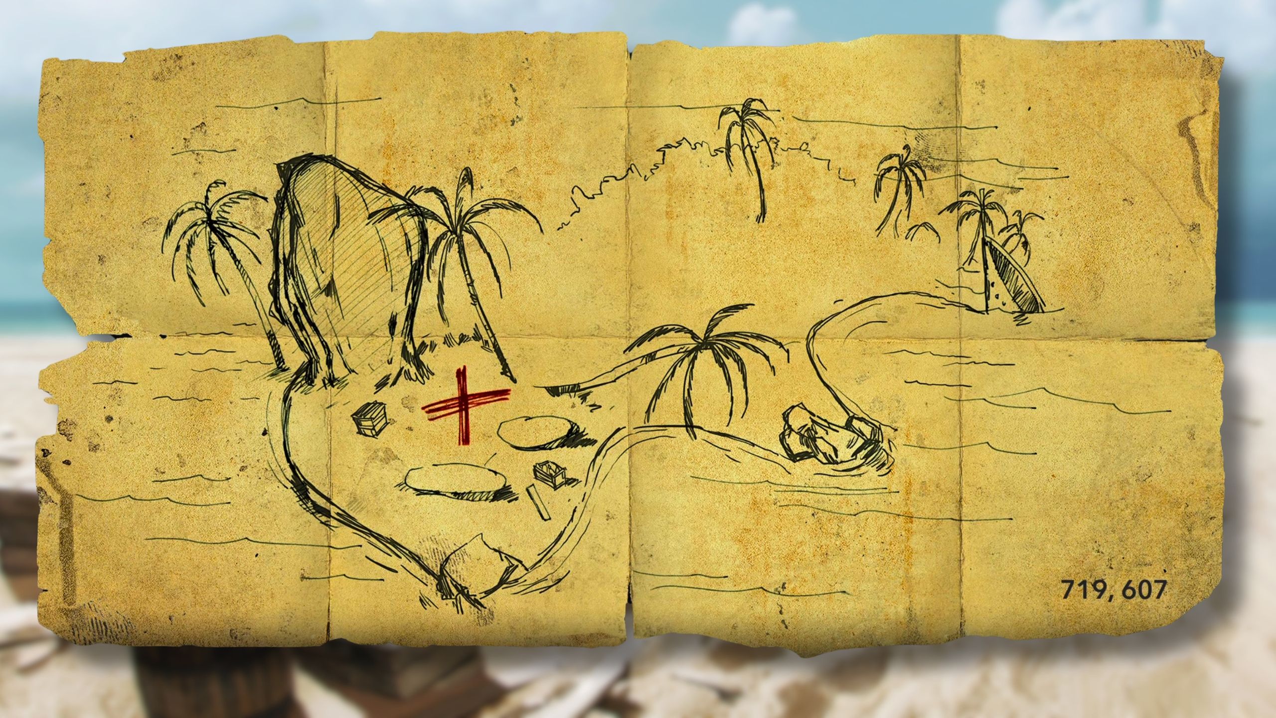 Salt Lagoon Treasure Map Solution - AC Black Flag Resynced