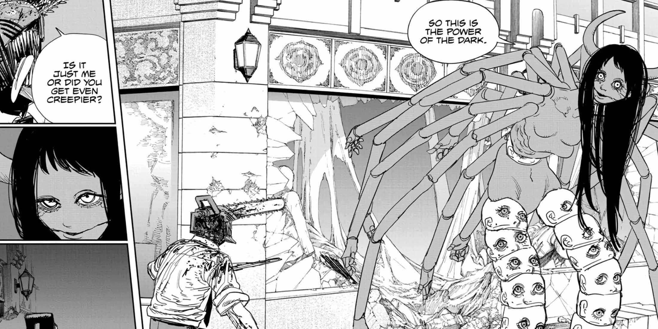 Santa Claus prepears to fight Denji after receiving the Darkness Shard