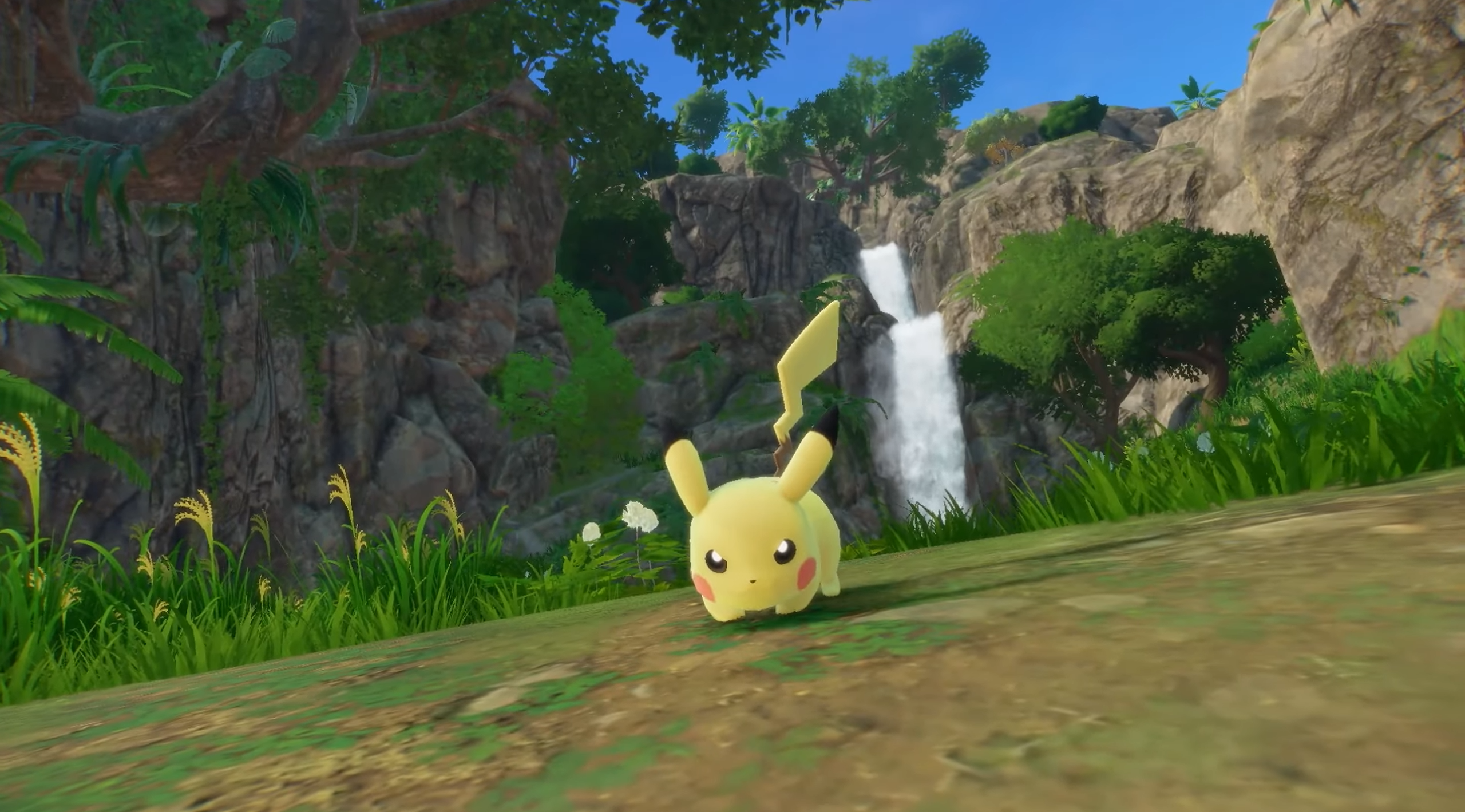 pokemon winds and waves pikachu battle gameplay