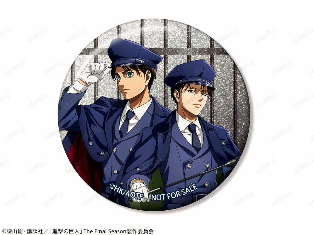 New Attack on Titan Merch Reimagines Levi and Eren as Guard and Prisoner