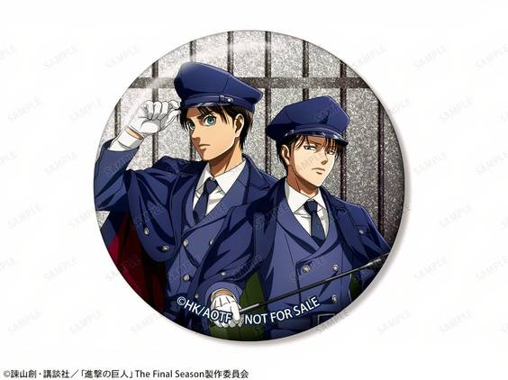 New Attack on Titan Merch Reimagines Levi and Eren as Guard and Prisoner