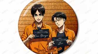 New Attack on Titan Merch Reimagines Levi and Eren as Guard and Prisoner