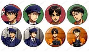 New Attack on Titan Merch Reimagines Levi and Eren as Guard and Prisoner