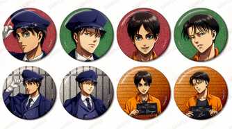 New Attack on Titan Merch Reimagines Levi and Eren as Guard and Prisoner
