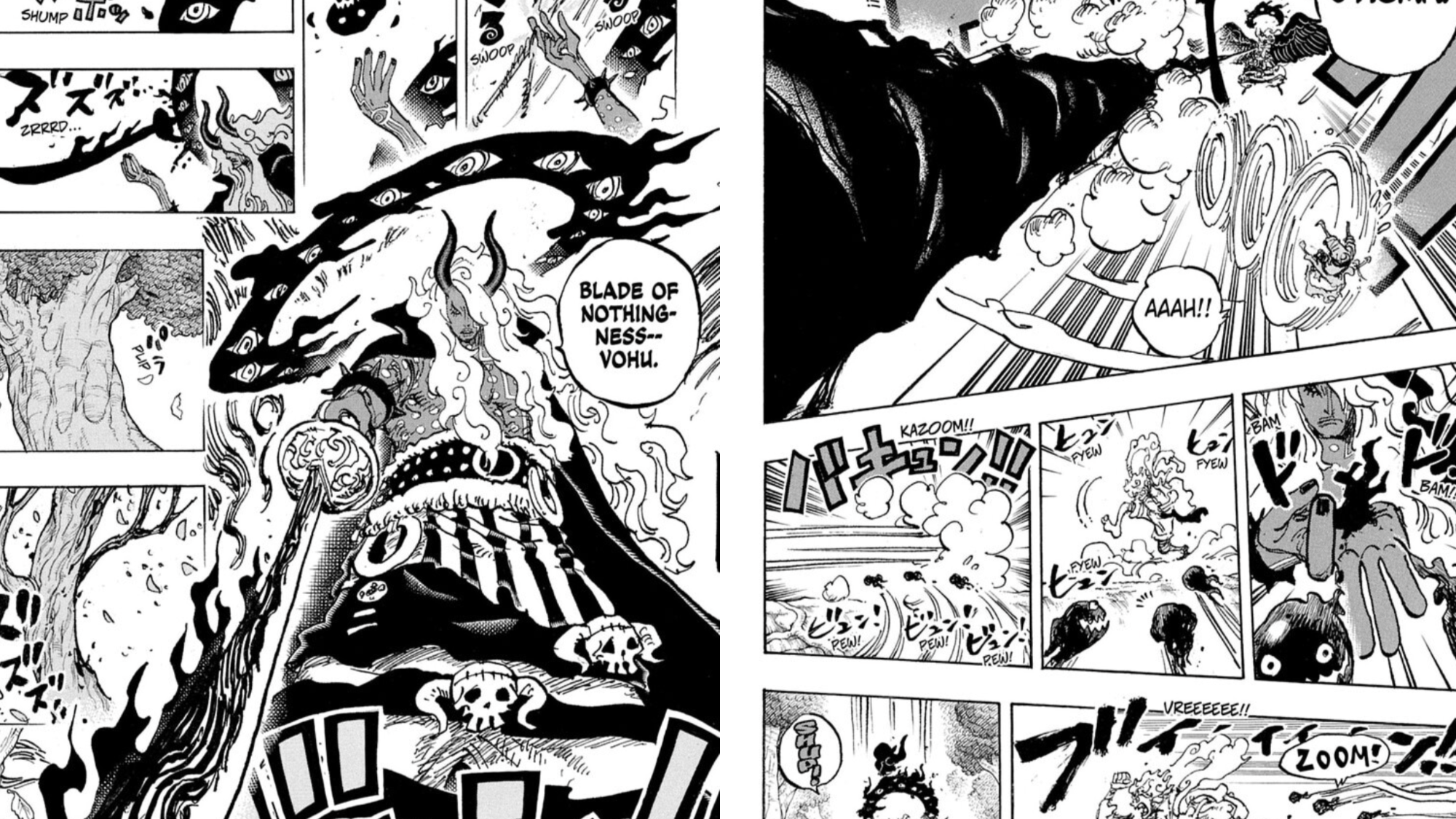 Preview One Piece Chapter 1193: Serangan Balasan Imu Vs Luffy Dimulai 5 Imu Deadly Akuma no Mi Powers one piece