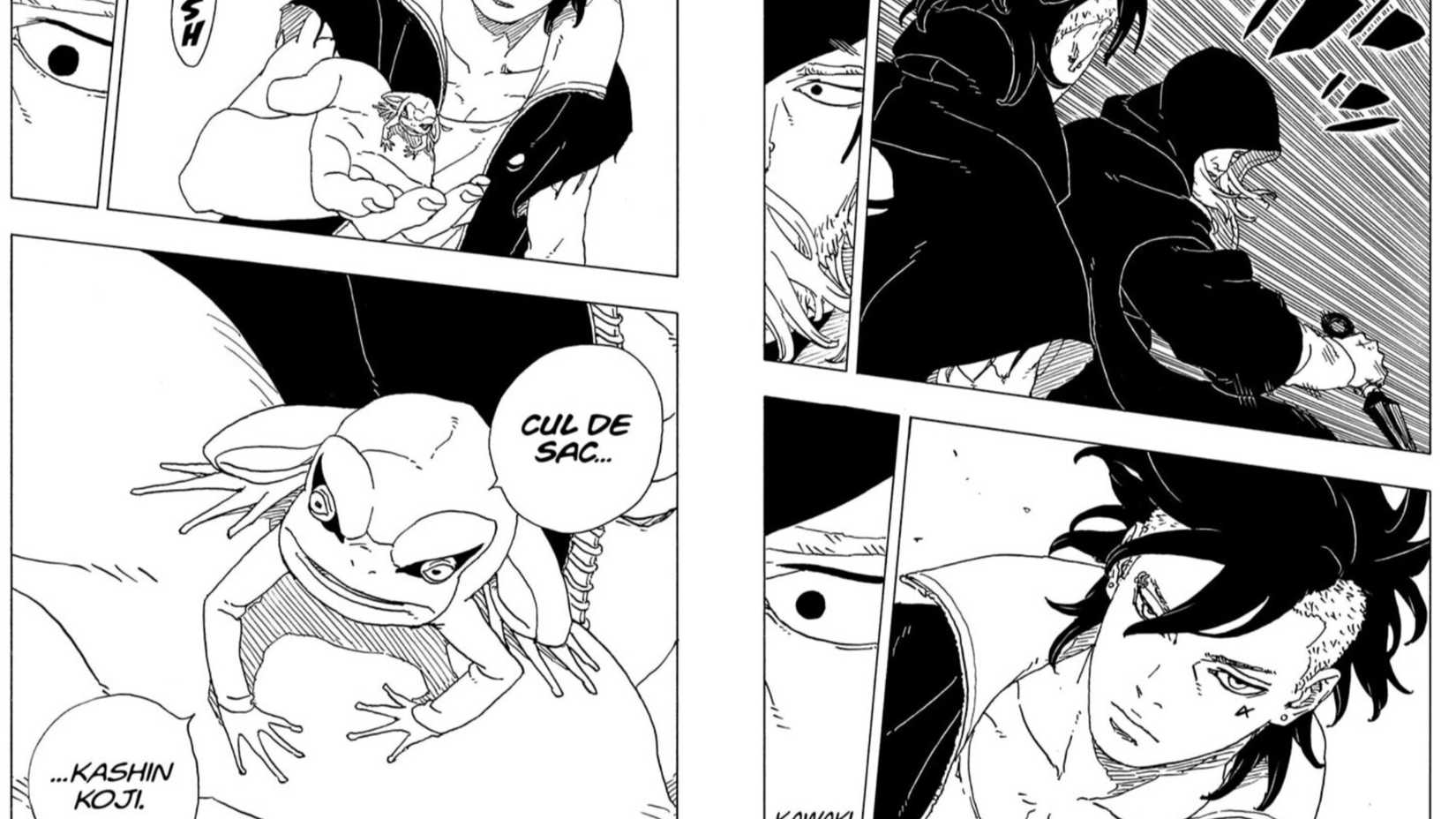 Amado research kashin koji kawaki boruto tbv chapter 36