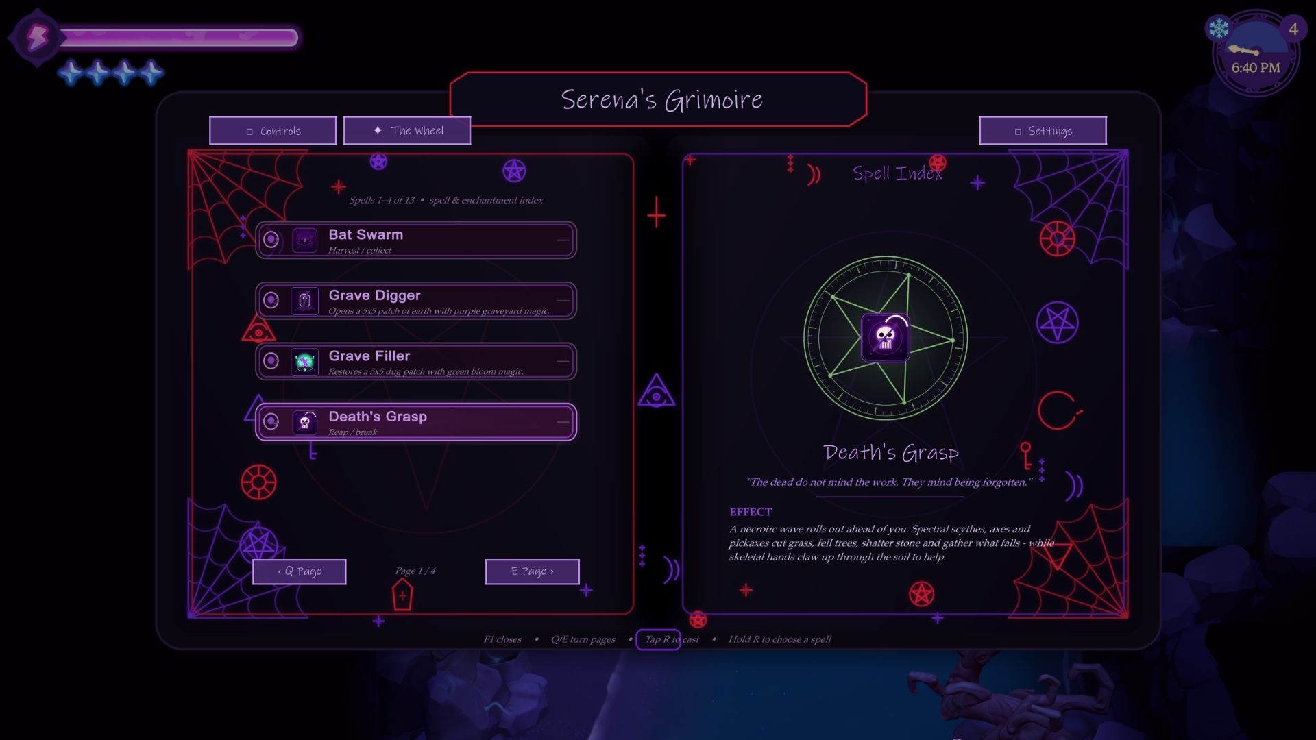 Serena's Grimoire moonlight peaks mod (2)