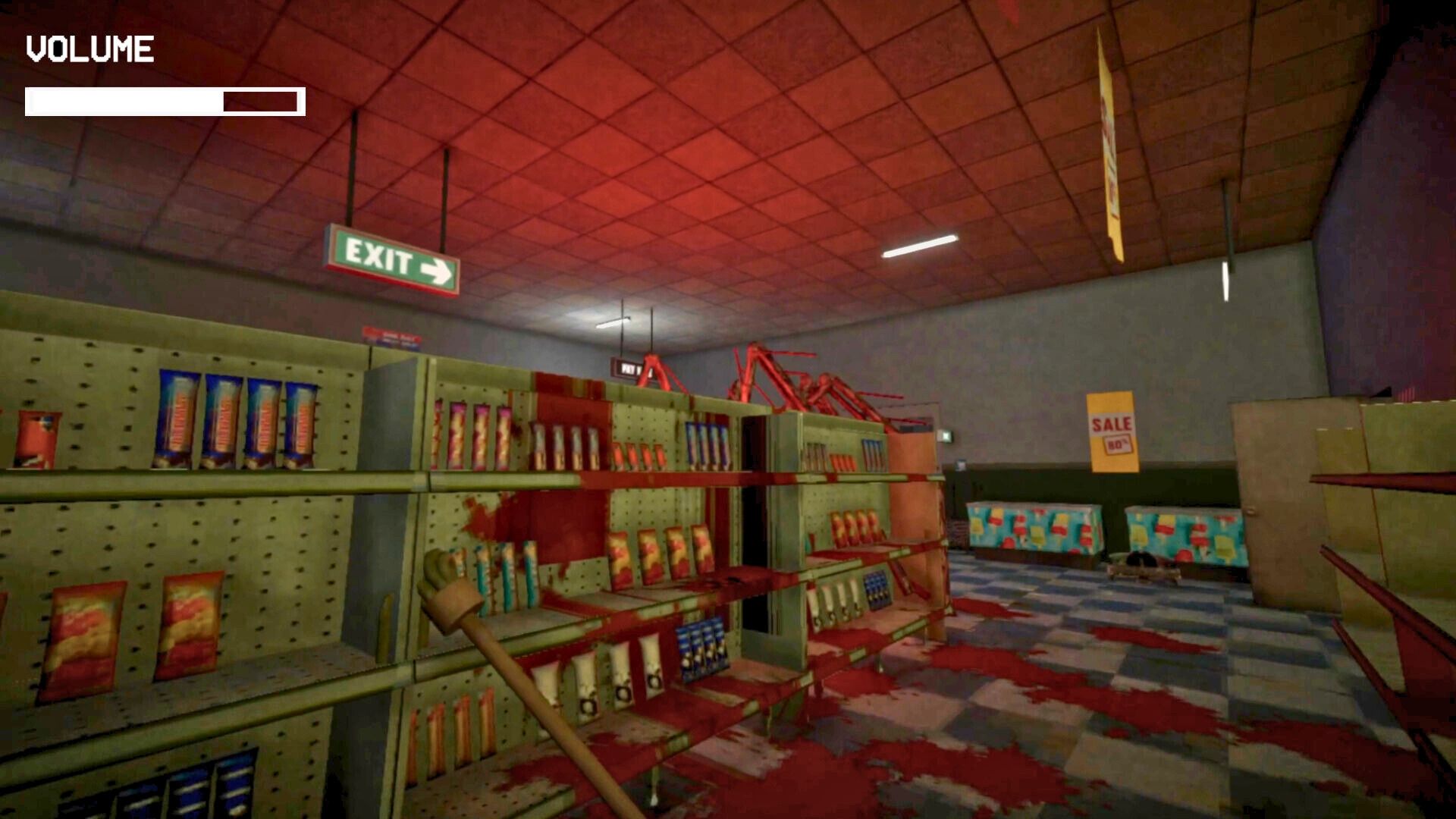 an enetity attacking the player in shift at midnight.