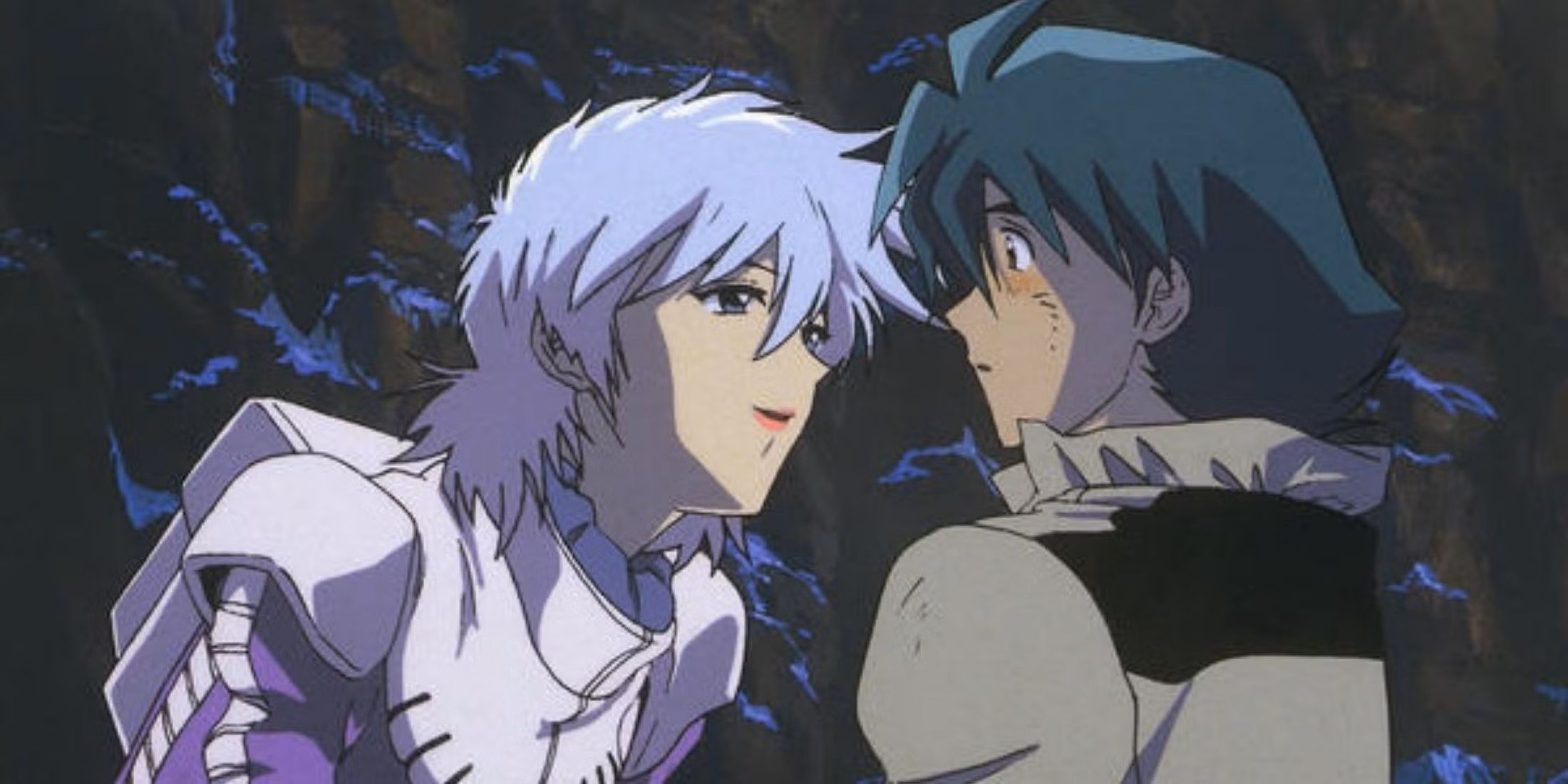Shiro and Aina flirting with each other during the show.