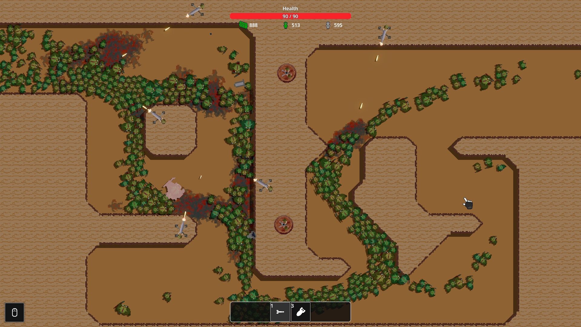 a beginner map in sir we have an orc problem.