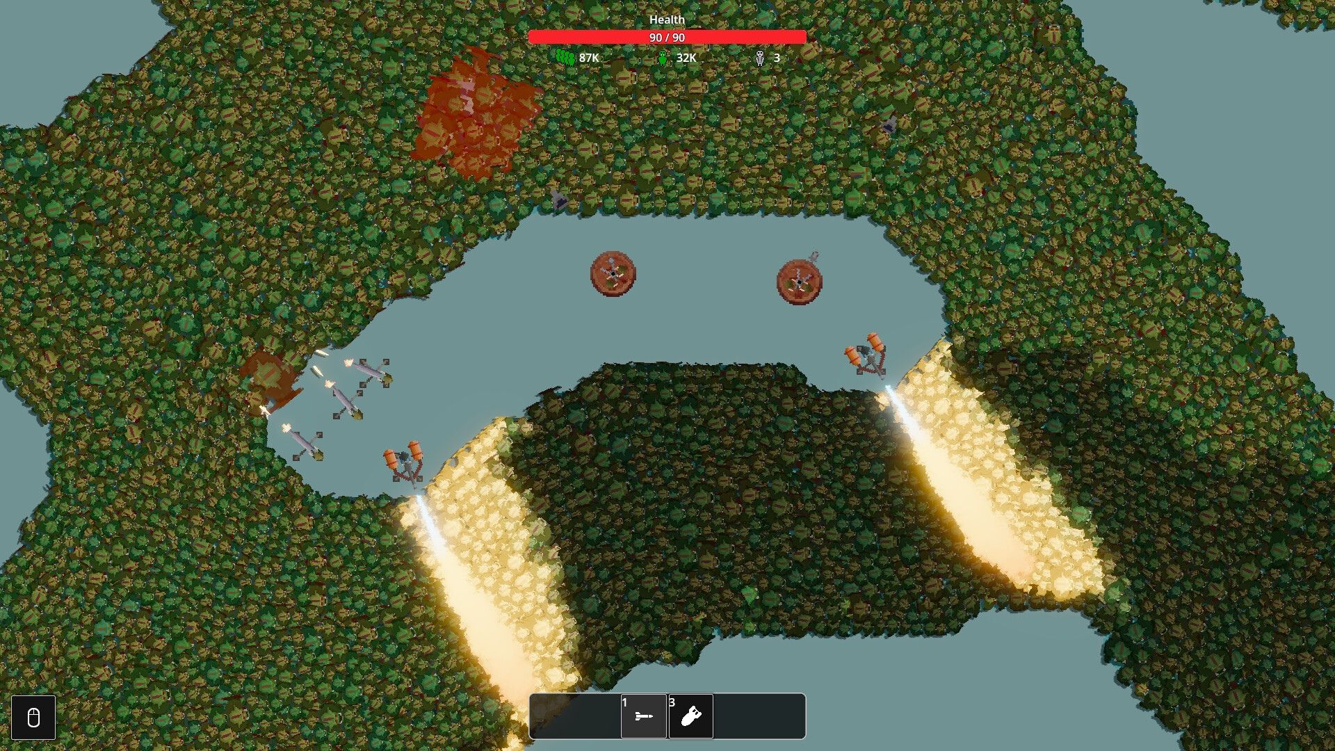 over 32 thousands orcs attacking the player in sir we have an orc problem.