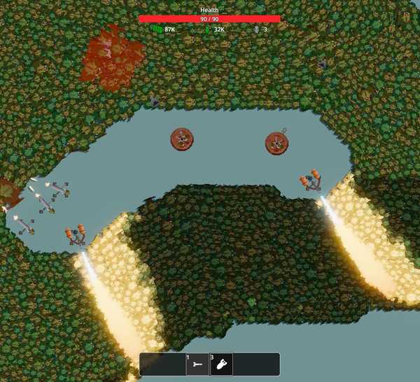 over 32 thousands orcs attacking the player in sir we have an orc problem.