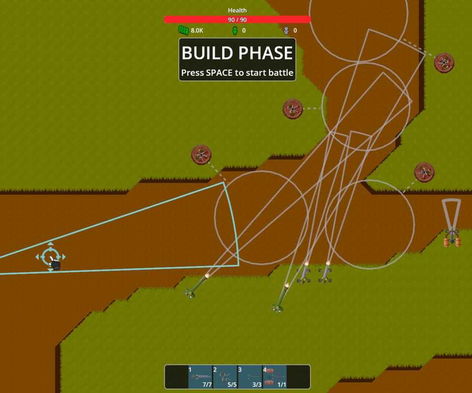 the build phase in sir we have an orc problem where players must manipulate the map.