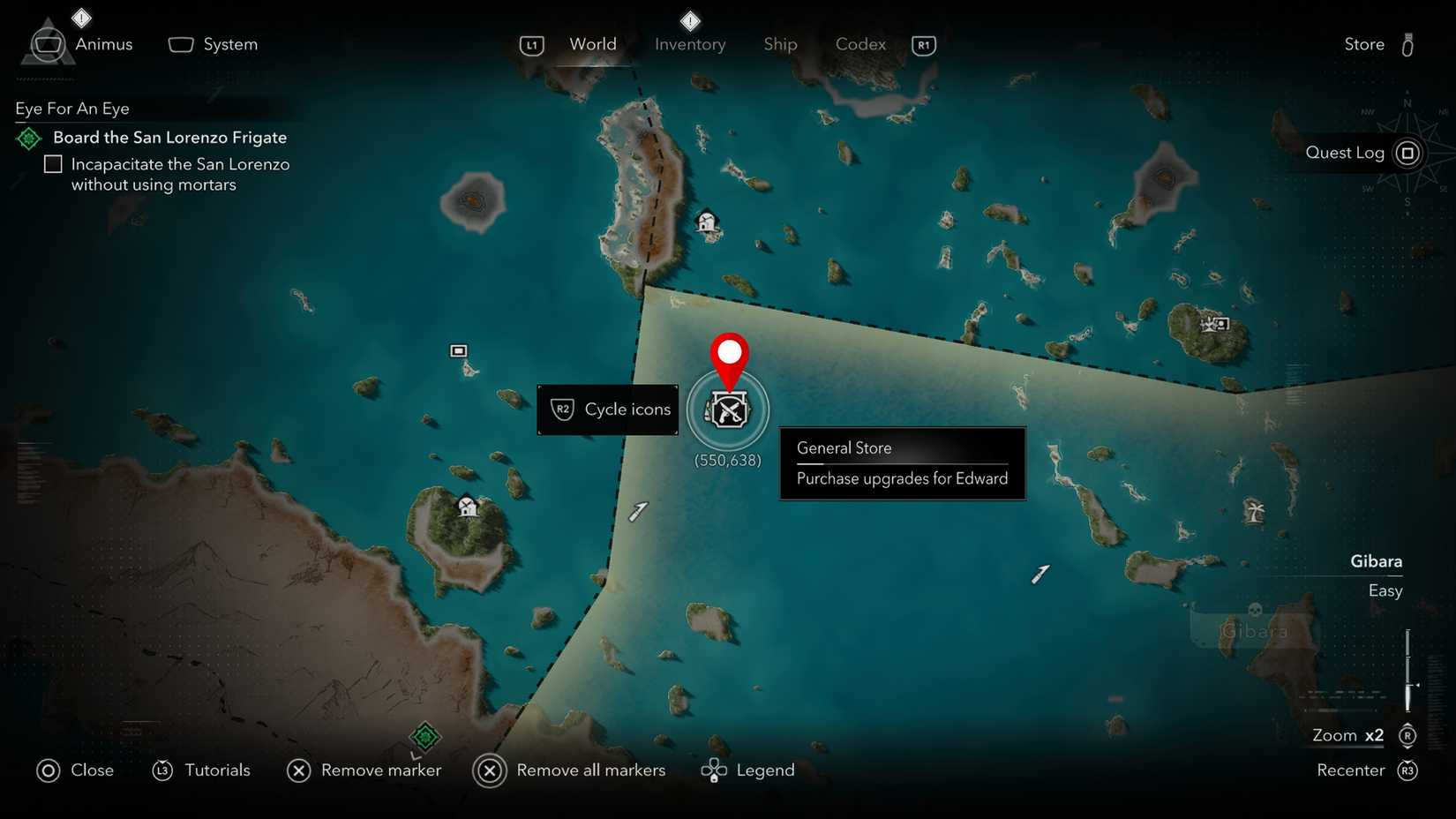 Skeleton Crew Attire Secret Vendor Location AC Black Flag Resynced