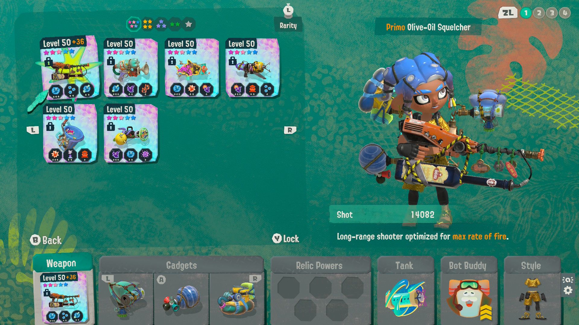 Splatoon Raiders 5 Star Weapon Farm Guide