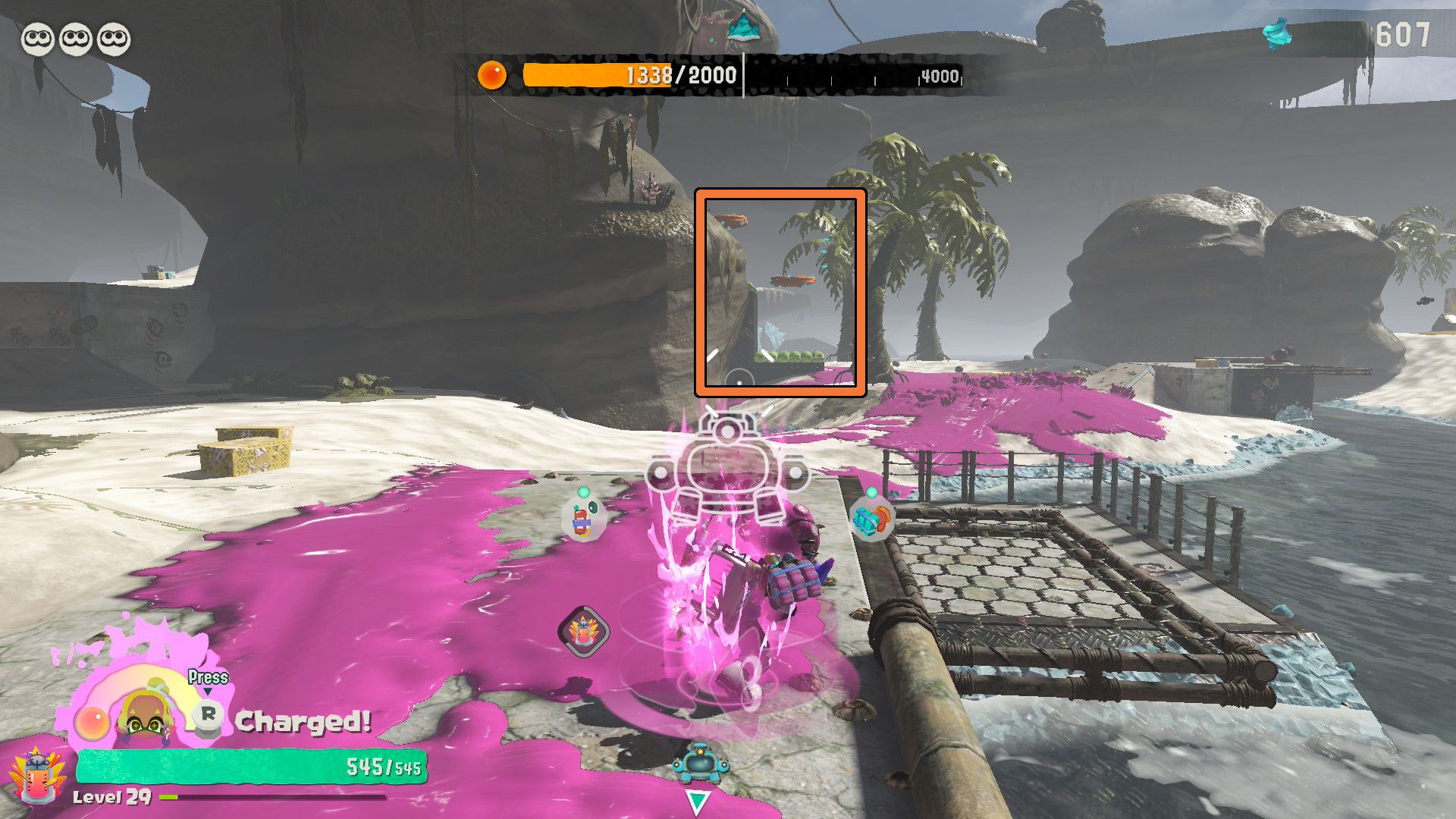 Splatoon Raiders Lintle Inlet Old Compass & Briny Scroll Locations