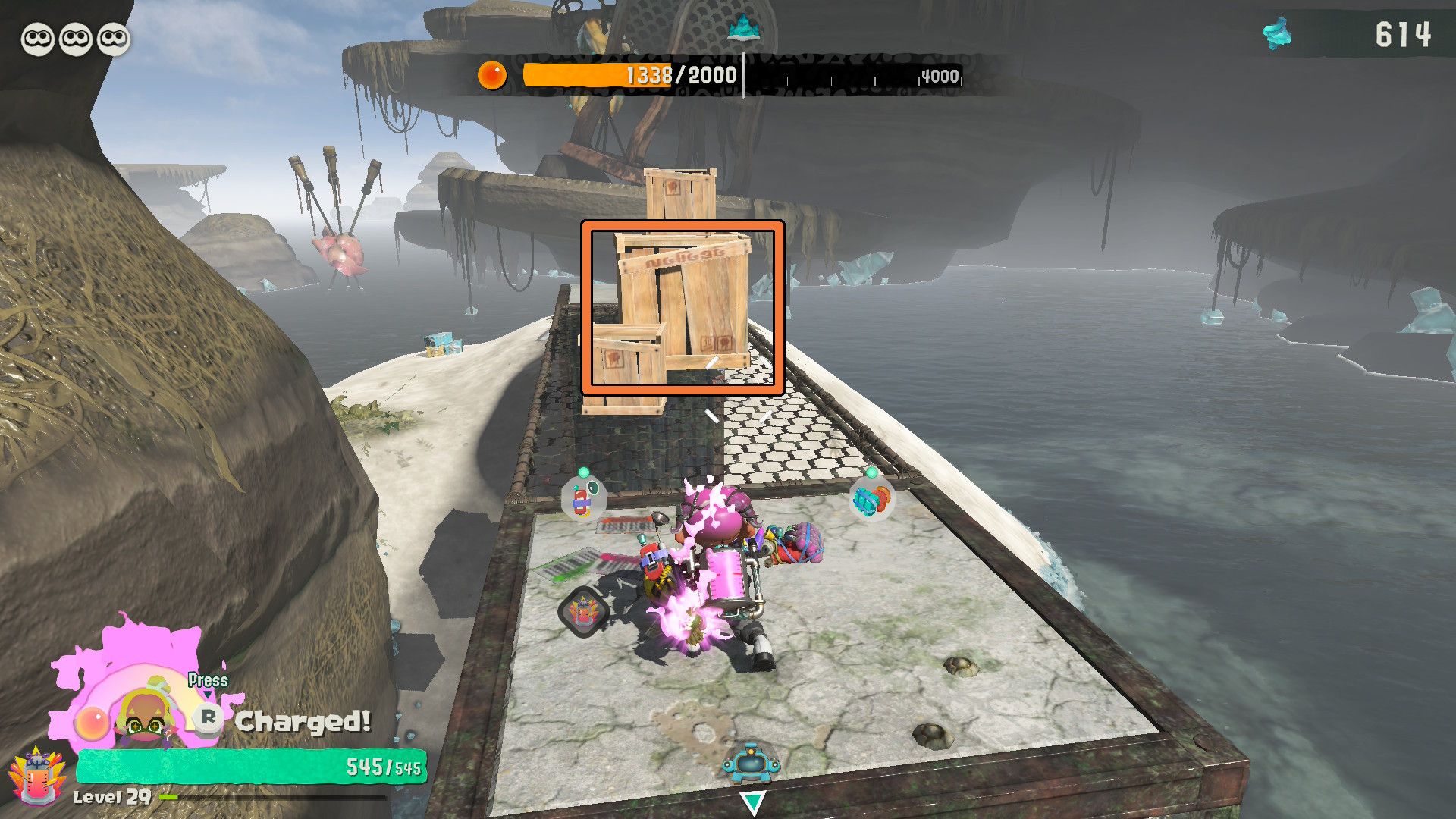 Splatoon Raiders Lintle Inlet Old Compass & Briny Scroll Locations