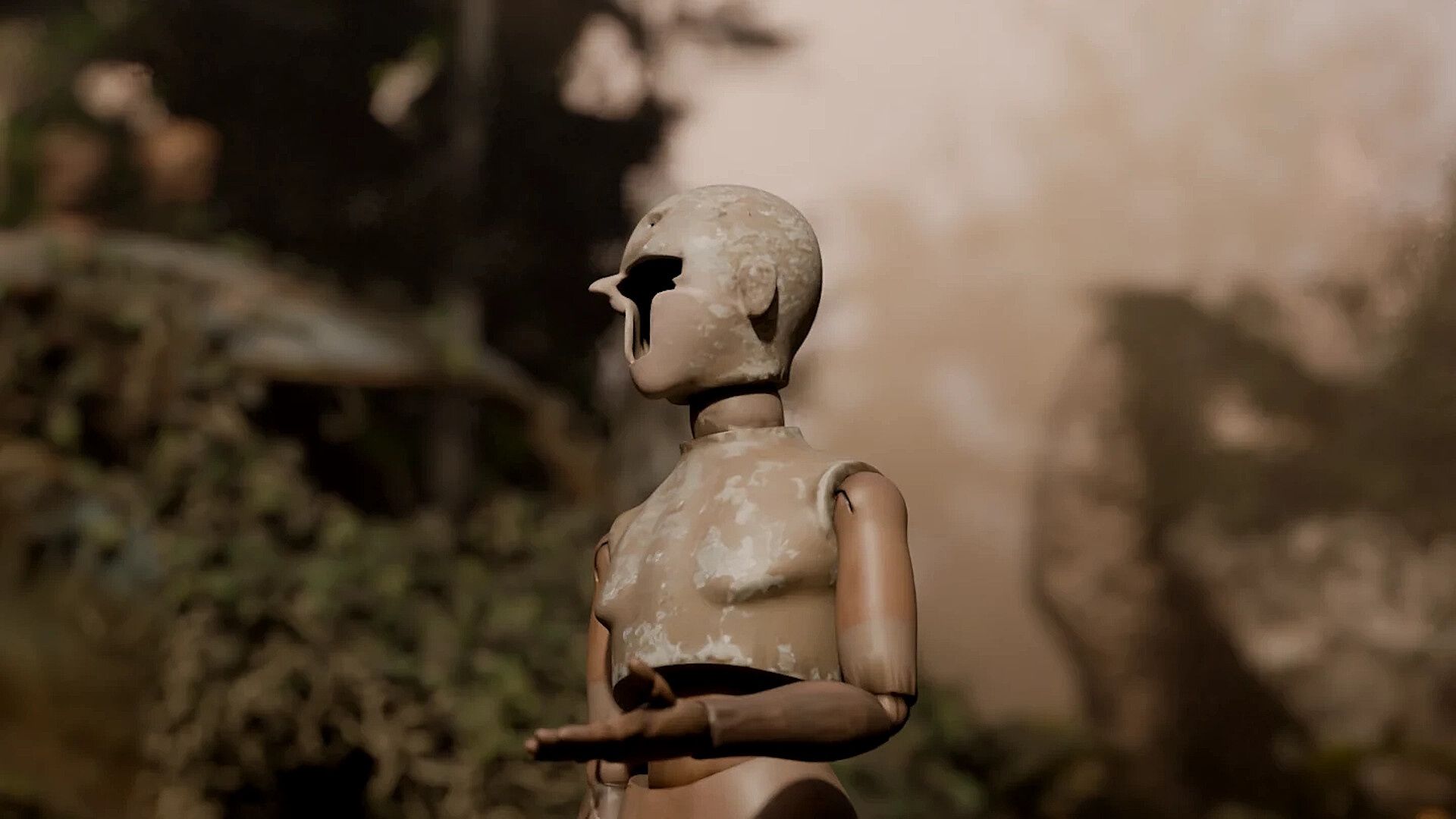 A doll in Steelkrill Studio's Where Dolls Hang