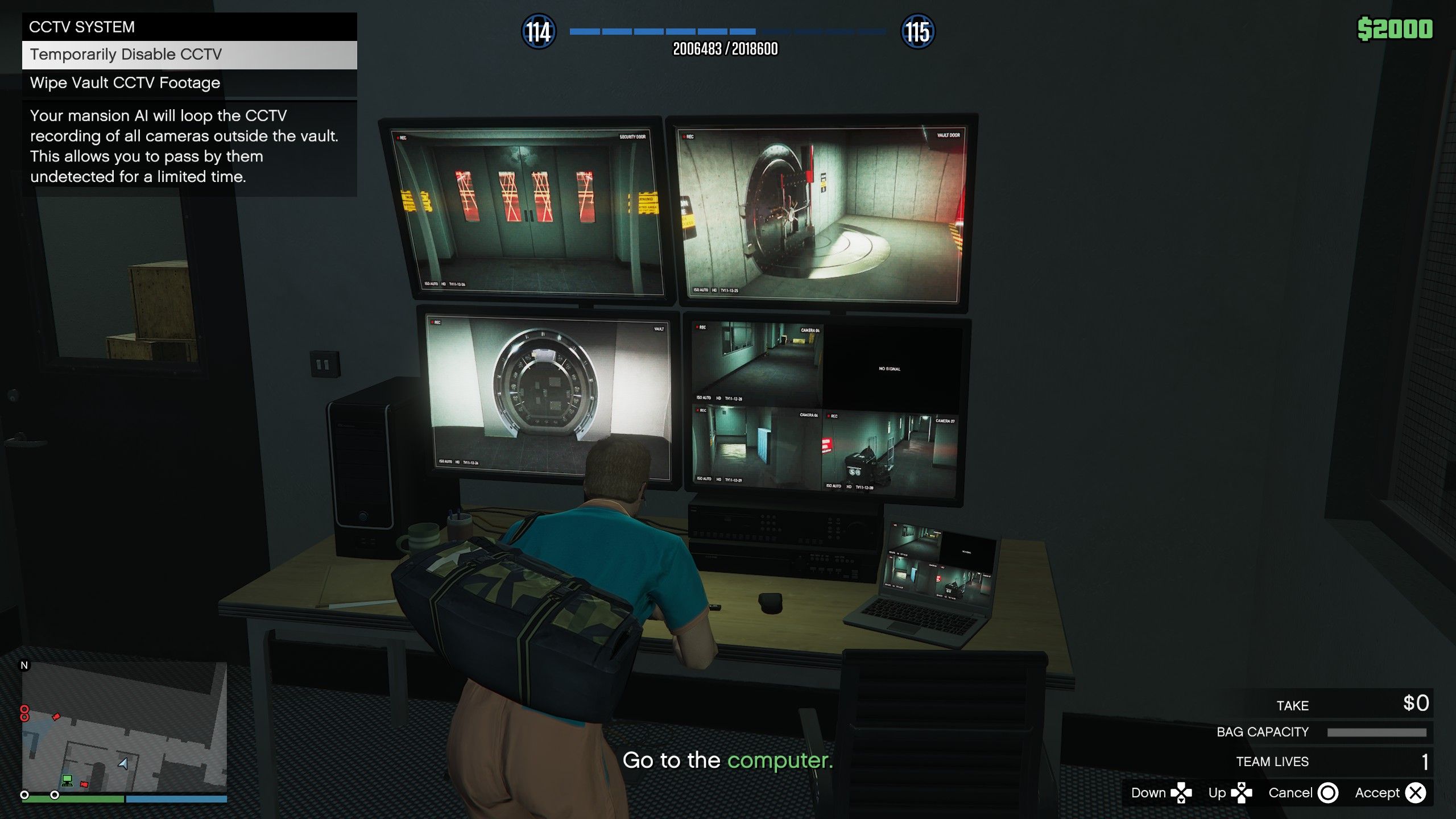 Step 2 Hacking the CCTV Server Room (3)