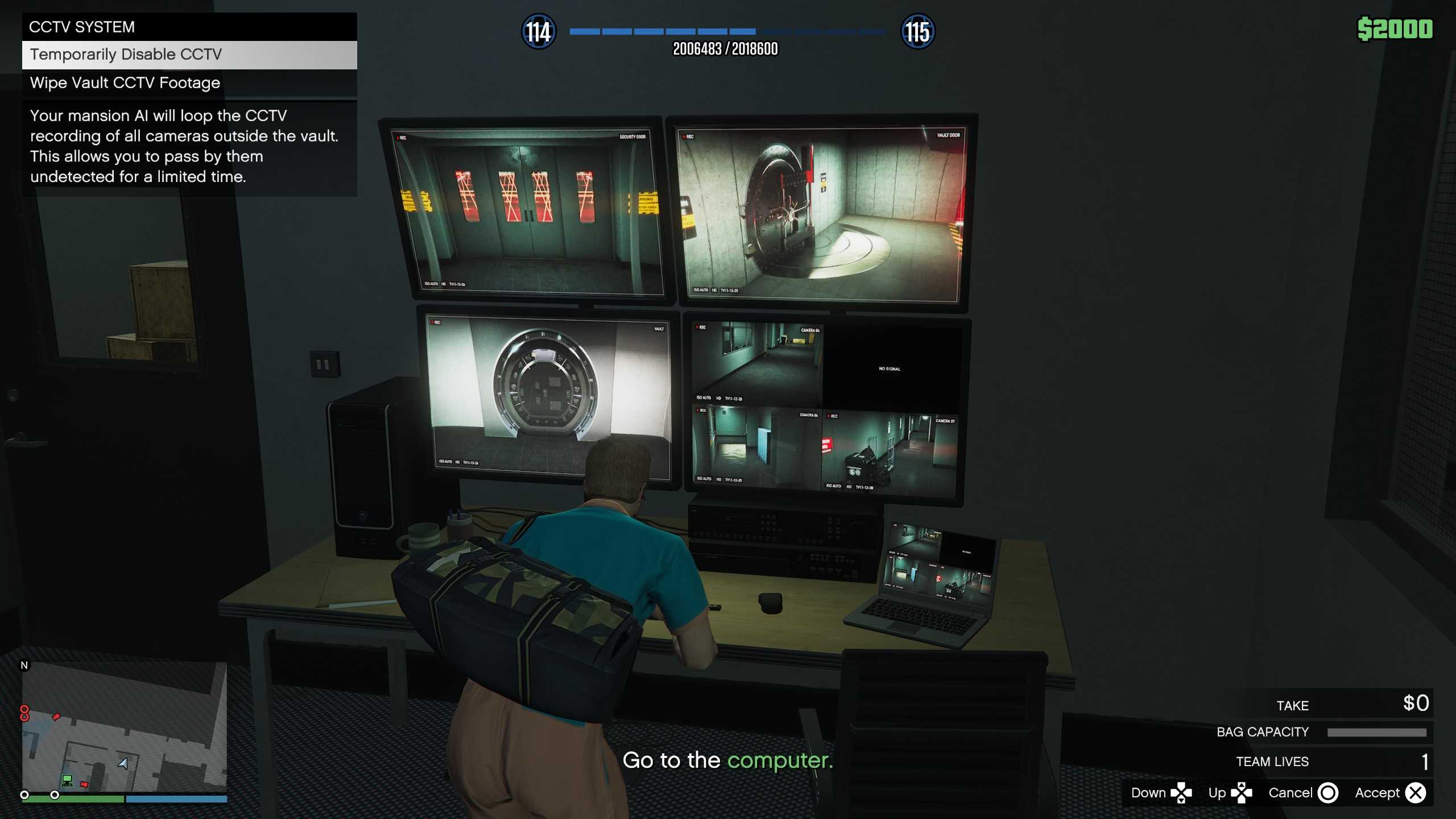 Step 2 Hacking the CCTV Server Room (3)