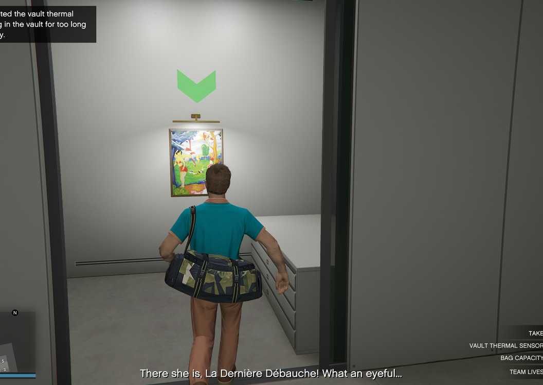 Step 4 Stealing the Art & Slipping Out Undetected
