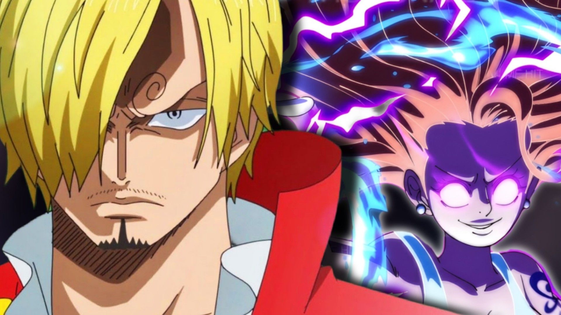 Picture of Sanji and Nami from Straw Hat Pirates in One Piece