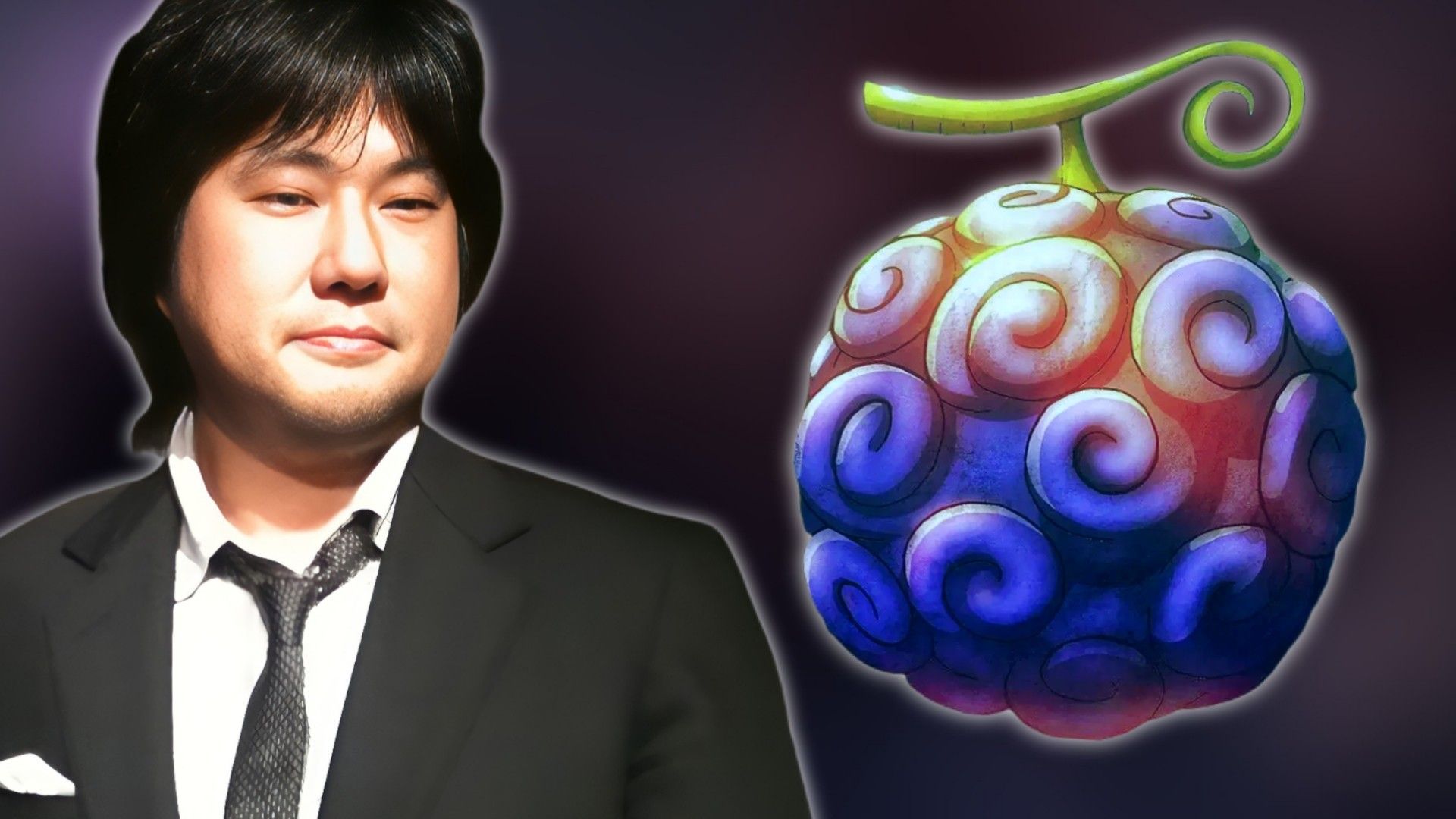Picture of Eiichiro Oda and One Piece's strongest Devil fruit type