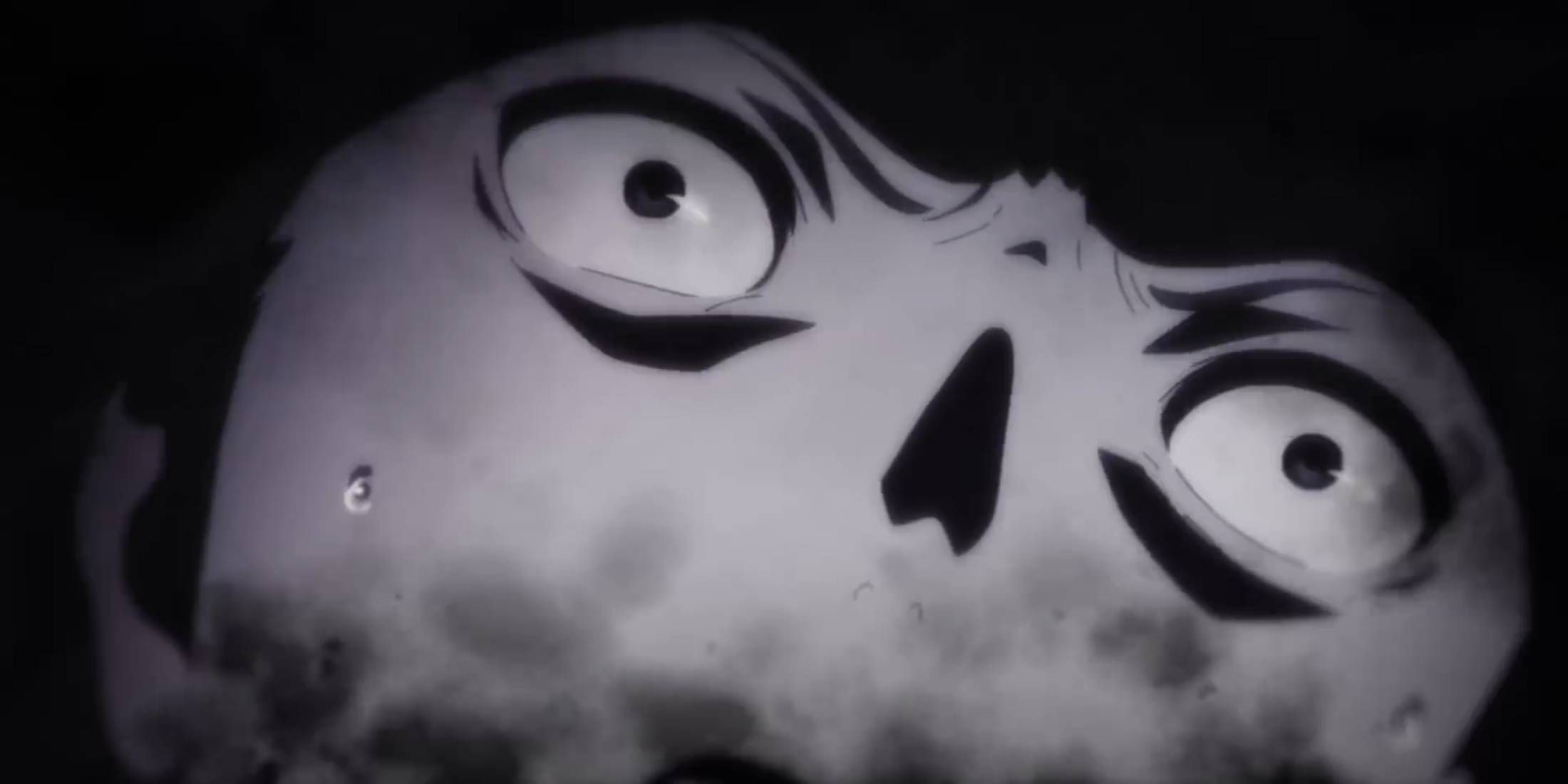 Subaru covered in Witch's miasma seen in Season 1, Episode 1 of ReZero - Starting Life in Another World
