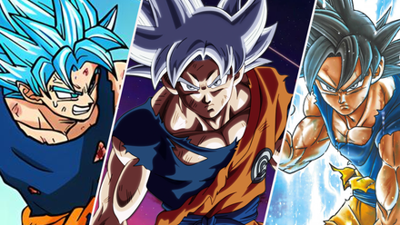 Super Saiyan Blue True Ultra Instinct Goku, Full Ultra Instinct CC Goku, Ultra Instinct Sign Goku