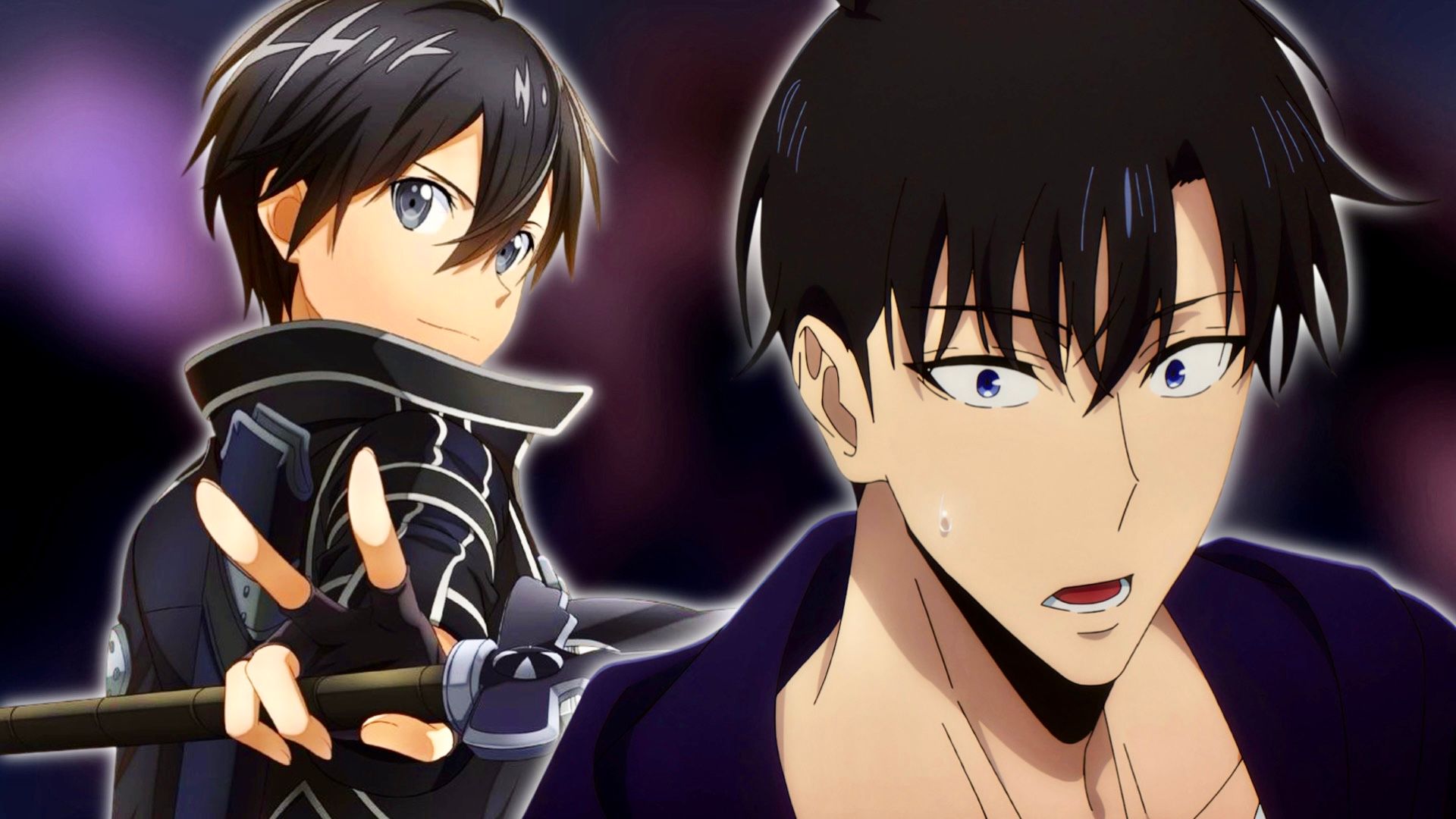 Image of Kirito and Jinwoo