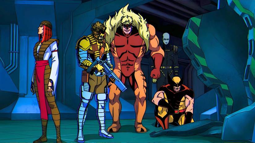 Team X - Lady Deathstrike, Maverick, Sabretooth, Wolverine and Morph - Enter Weapon X Feature in X-Men 97