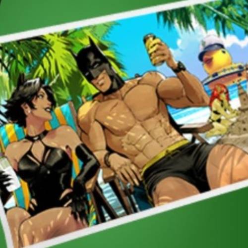 The Dark Knight relaxes the loading screen