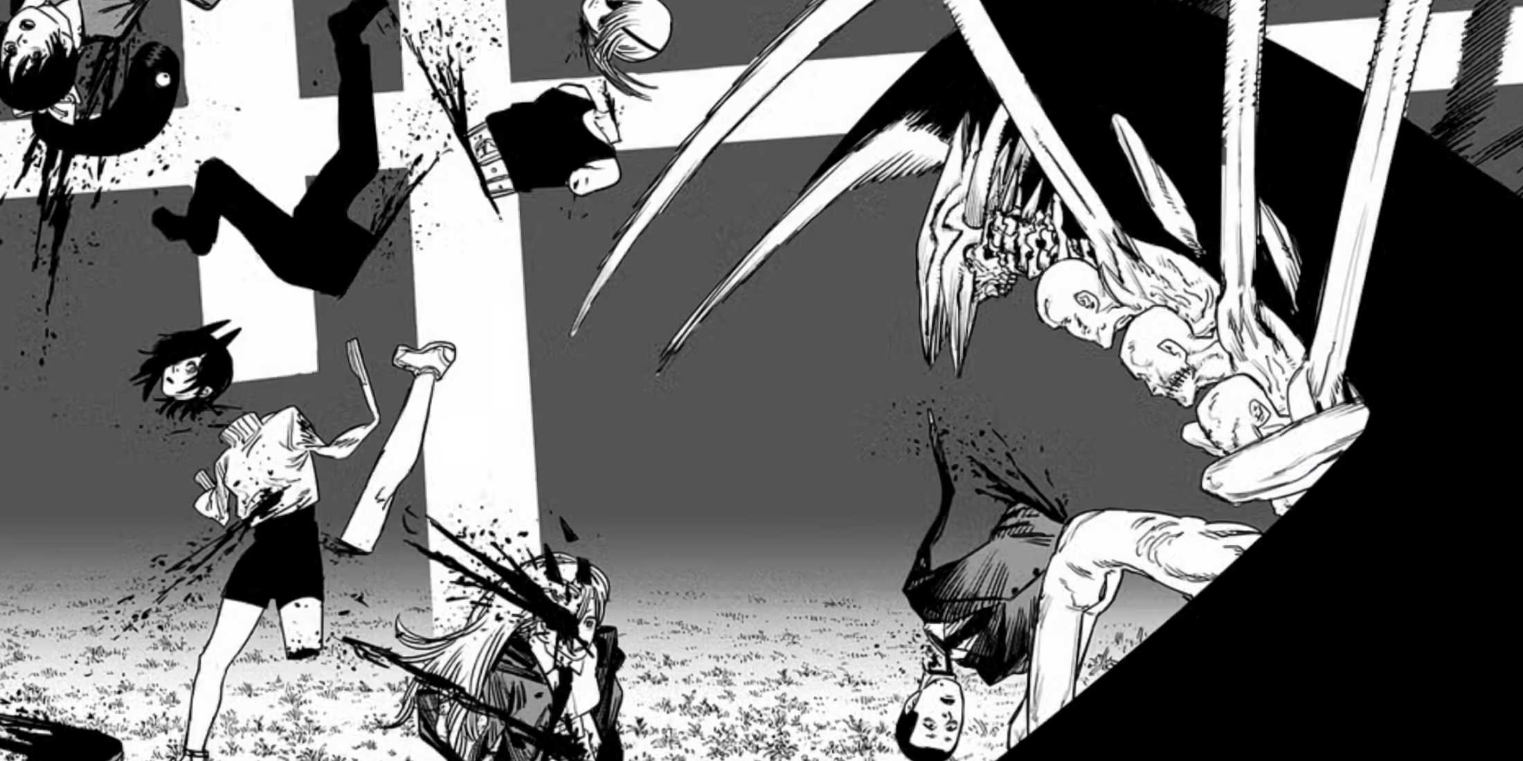 The Darkness Devil cuts the hunters with ease, leaving them gravely injured.