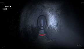 a claustrophobic tunnel in together after dark.