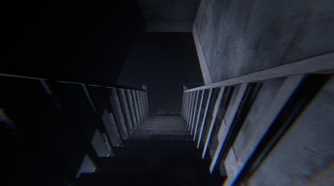 a spooky staircase in together after dark.