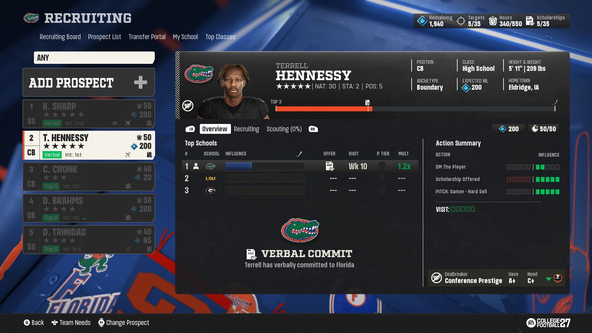 Top 3 Multiplier - College Football 27