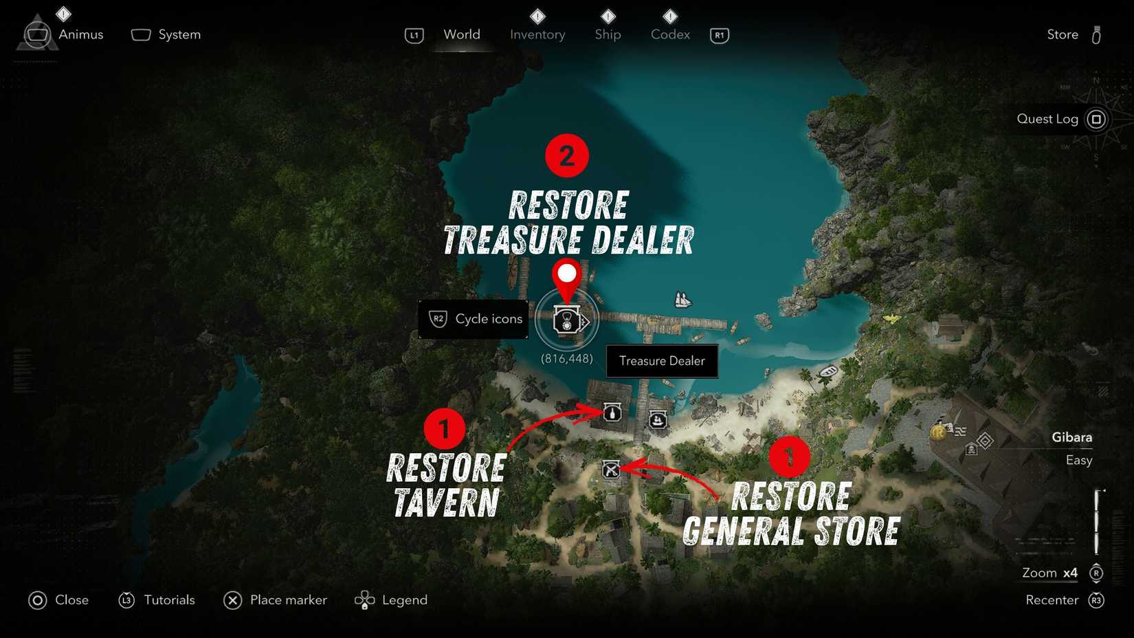 Treasure Dealer Restore AC Black Flag Resynced